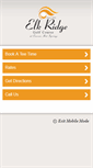 Mobile Screenshot of elkridgegolfcourse.com